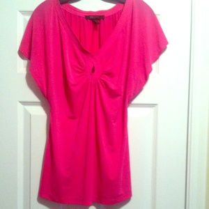BCBG PINK TOP SIZE LARGE