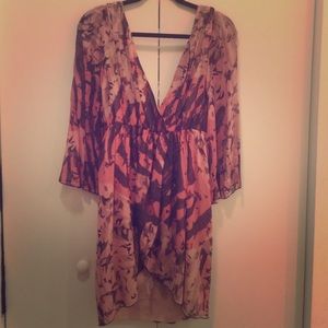 Alice and Olivia Printed Boho Dress