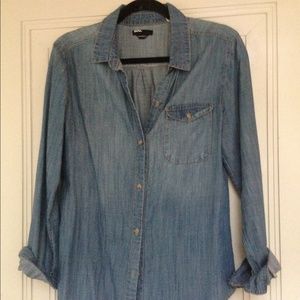 Urban Outfitters Chambray Button Up