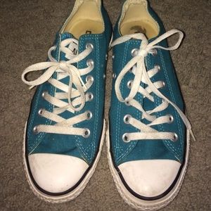 Blue converse