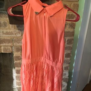 Papaya collar dress
