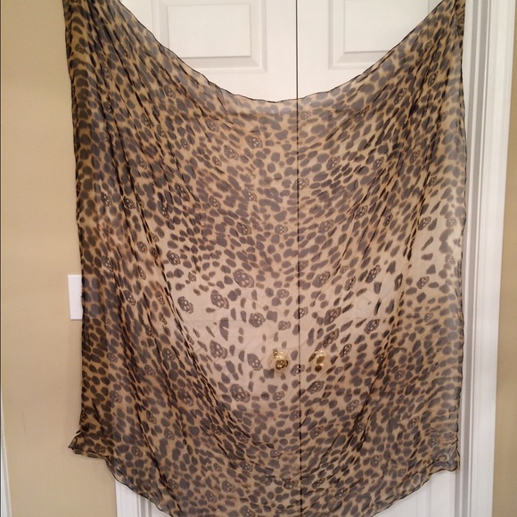 🚫SOLD🚫 ALEXANDER McQUEEN SCARF - Picture 2 of 4