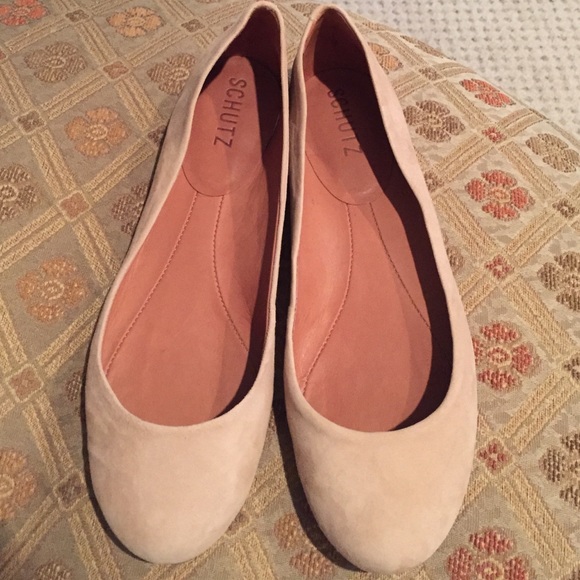 SCHUTZ Shoes - Schutz Suede Ballet Flats