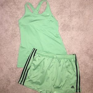 FINAL SALE! Adidas Shorts & Tank (L)