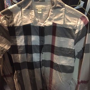 Authentic Burberry button up