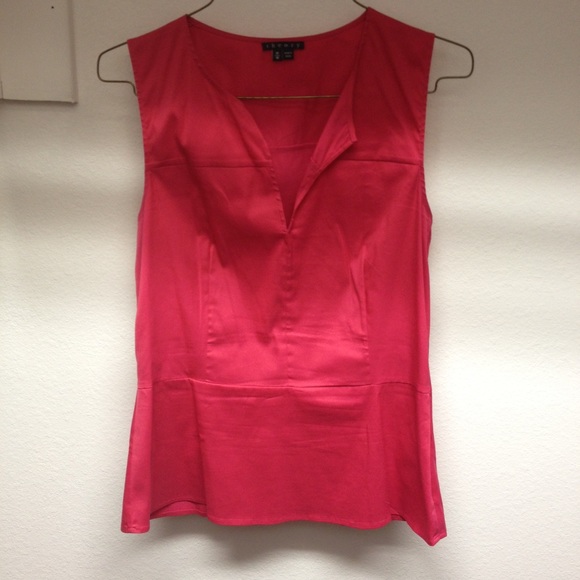 Hot pink Theory top - Picture 1 of 3