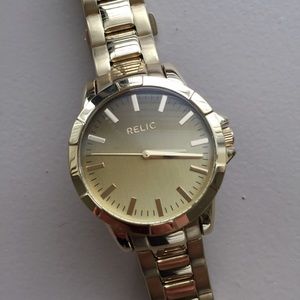 Relic by Fossil Gold Ombré Stainless Steel Watch