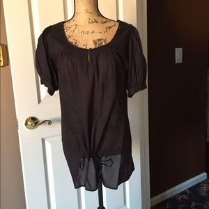 Matty M size small black top
