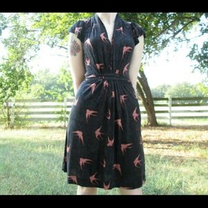 French Connection Rockabilly Style Sparrow Dress