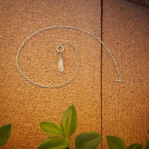 Crystal Toggle Necklace