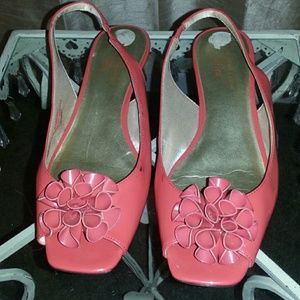 Anne Klein sling back shoes