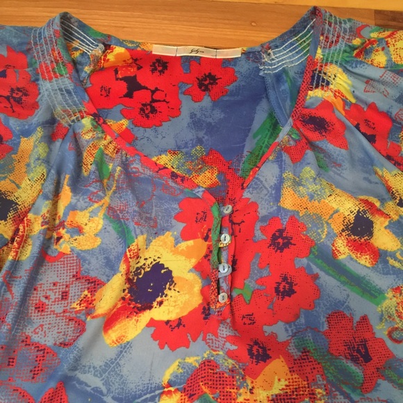 Gibson floral blouse - Picture 1 of 2