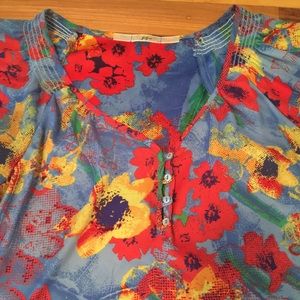 Gibson floral blouse