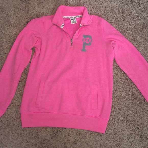 PINK SWEATSHIRT CREW NECK STYLE; great condition