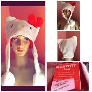Hello kitty winter hat!