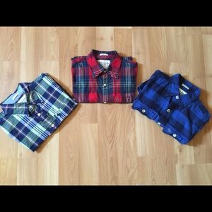 MEN'S BUTTON UPS + FLANNEL