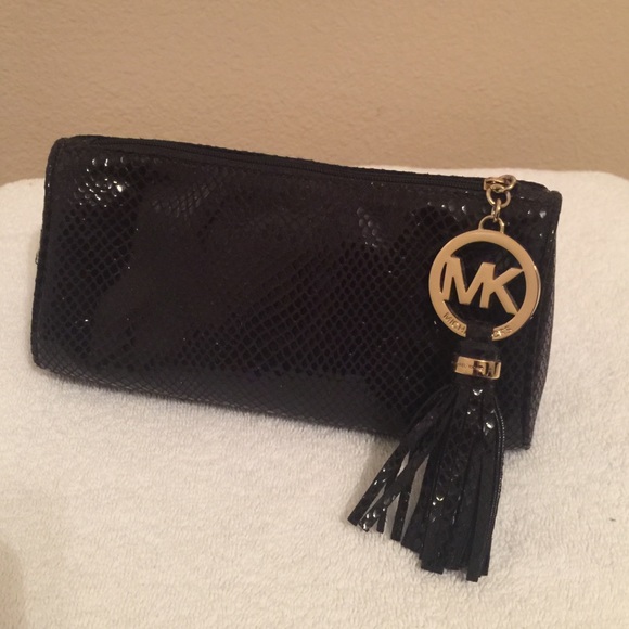 Michael Kors Python make up bag