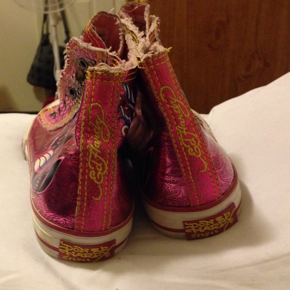 Ed hardy high tops - Picture 3 of 3