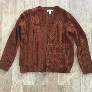 Chunky fall cardigan