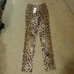 NWT Leopard pants
