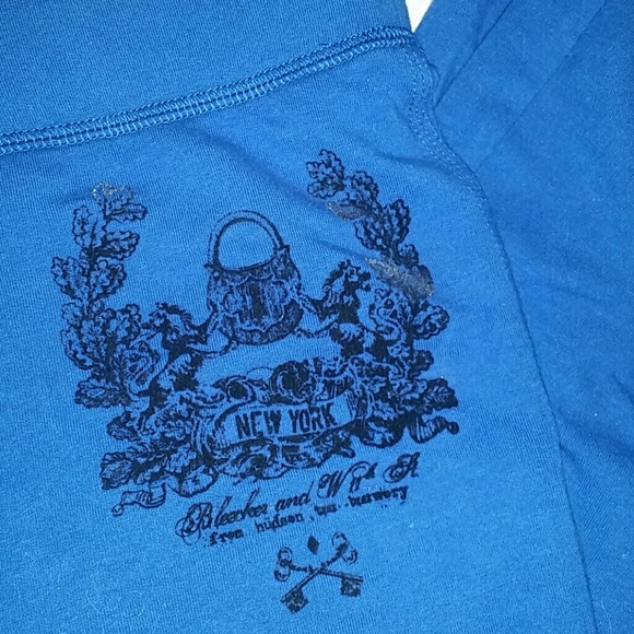 Express royal blue sweat pants - Picture 2 of 2