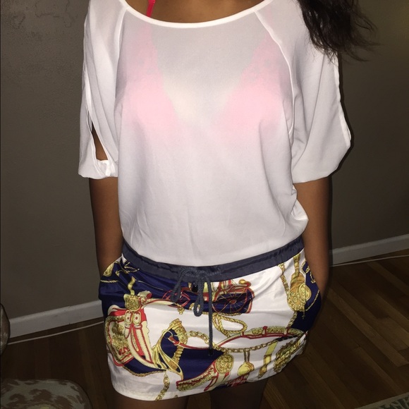 White sheer Minie dress - Picture 1 of 1