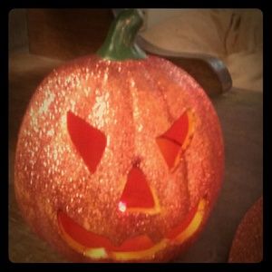Light up pumpkin