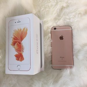 Rose Gold iPhone 6s 64 gb