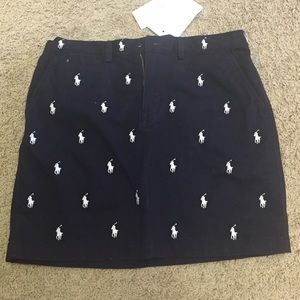 Skirt with Polo Logo