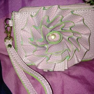 Cute pink Wristlet