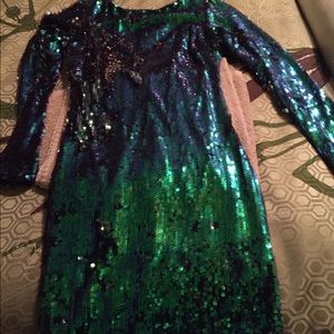 Akira Sequin dress