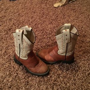 SOLD****Boys cowboy boots