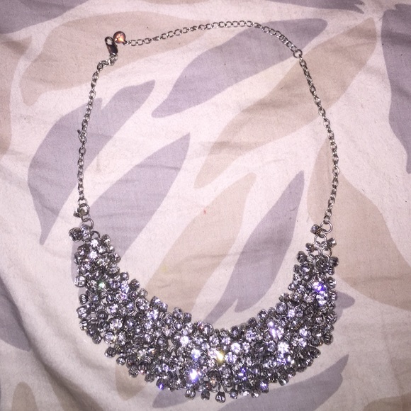 Bebe silver necklace
