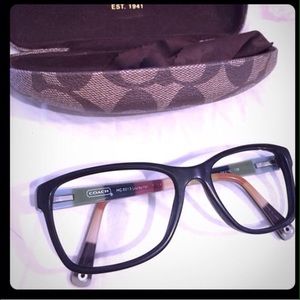 Authentic coach eyeglasses very good condition.
