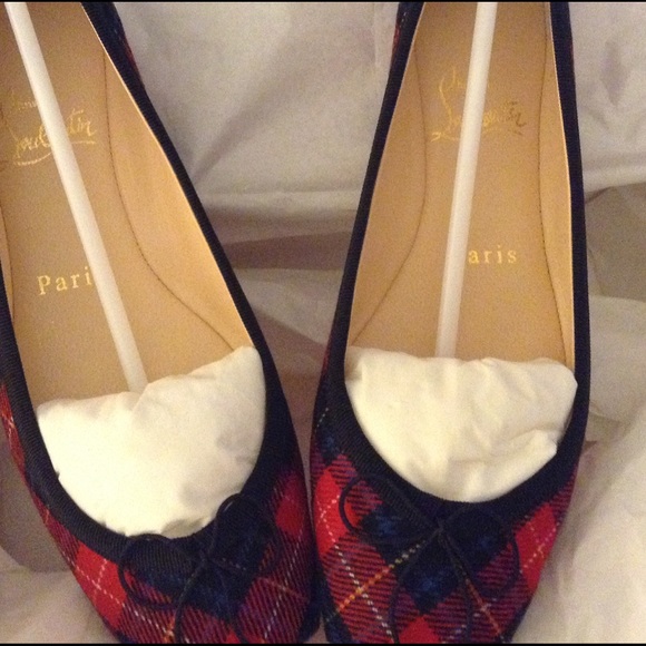 Christian Louboutin Shoes - Christian Louboutin Rosella Flat Tartan 6