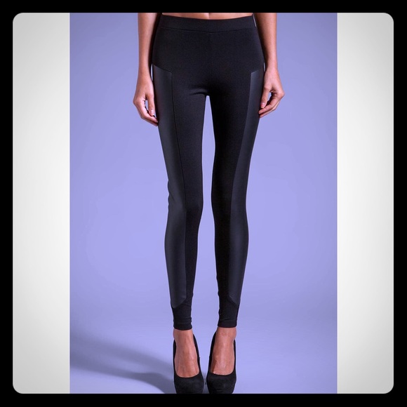 Scuba side panel leggings