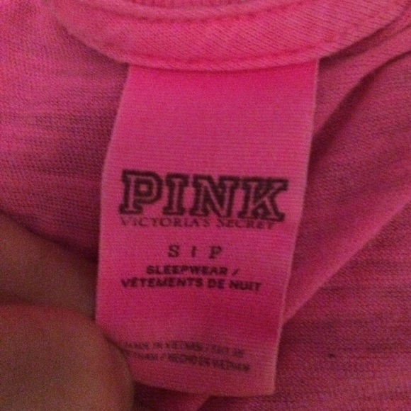 Victoria's Secret pink shirt size small - Picture 2 of 3