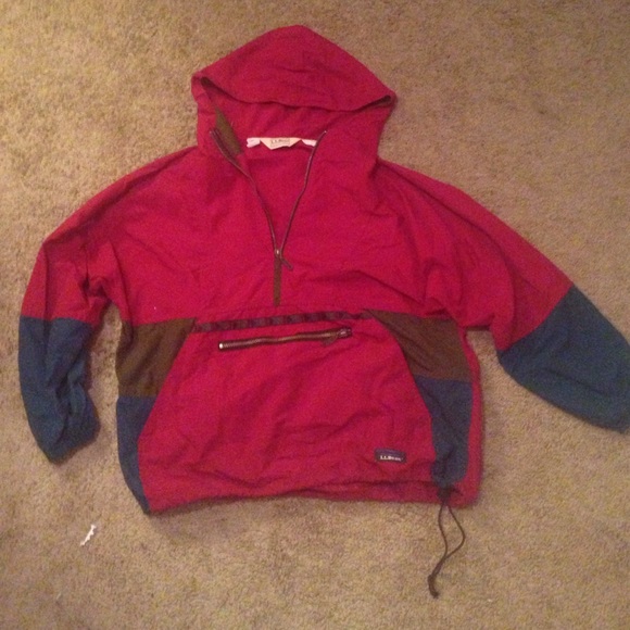 ll bean pullover windbreaker