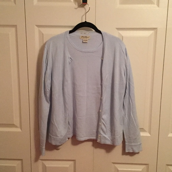 Light Blue Eddie Bauer Twinset