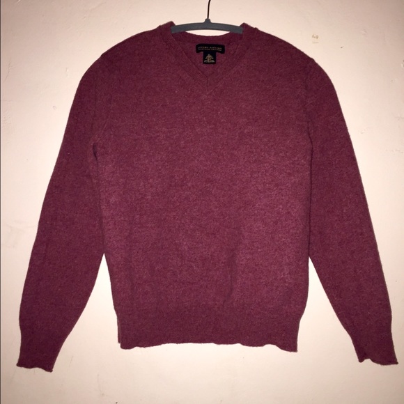 Banana Republic V Neck Lambswool Cashmere Sweater