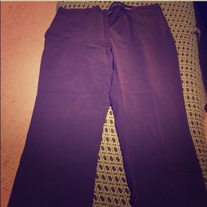 Avenue Plum Color Dress Slacks - Size 18