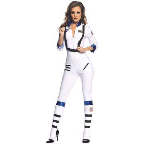 Women's Astronaut Costume matching men's available