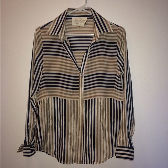 SOLD Rory Beca striped button down
