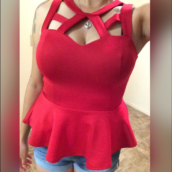 Peplum shirt