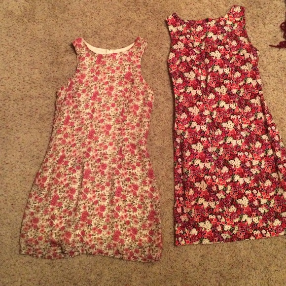 2 floral dresses!