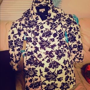 ❗️SOLD❗️Floral spring trench coat