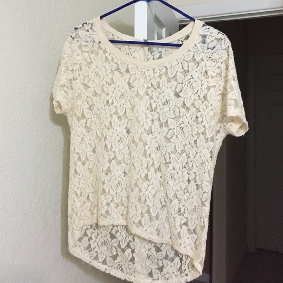Express lace blouse