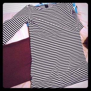 ❗️SOLD‼️Black and white dress