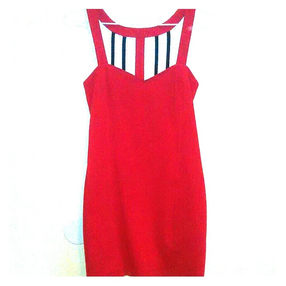 Red dress