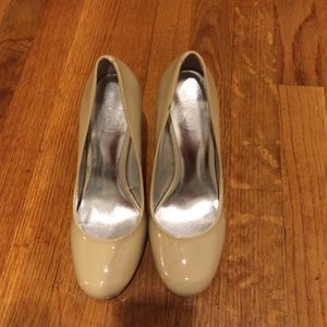 Jessica Simpson Patent Nude Pump